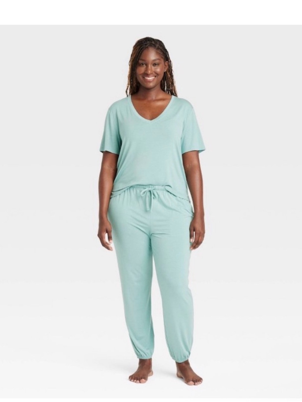 Auden cloud knit lounge tee (top only)